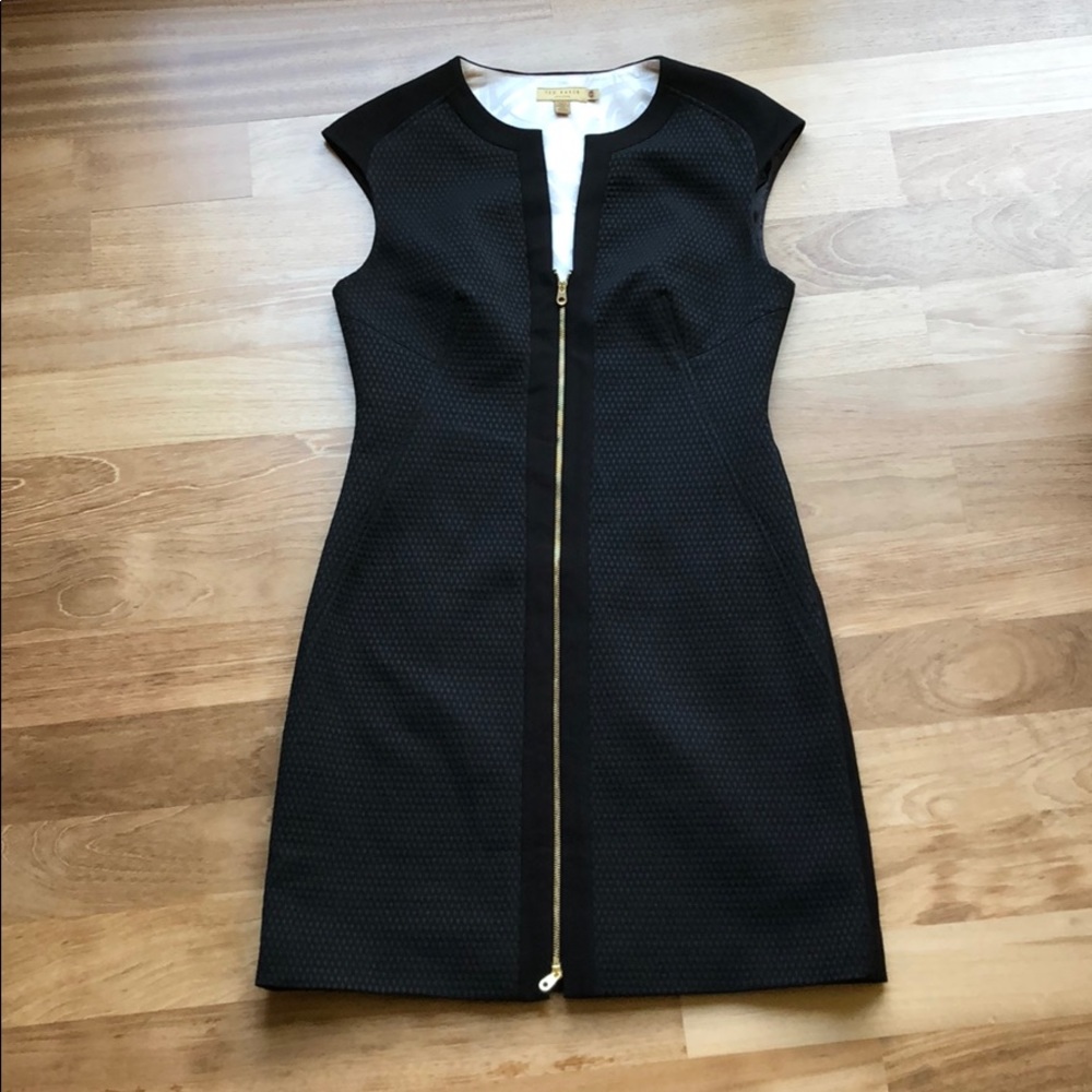 Ted Baker Raid Textured Dress - Picture 2 of 9